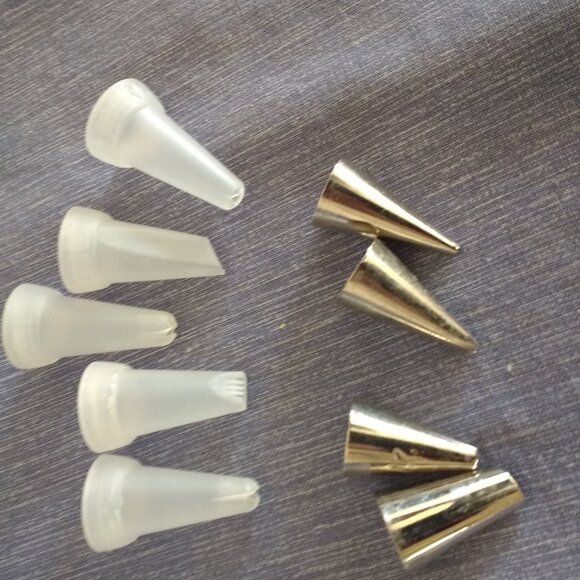 Faberware Piping bag + set tips Icing frosting cake, cookies, Decoration, Baking - Picture 3 of 8